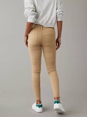 AMERICAN EAGLE Khaki Jegging - Size 12 Regular